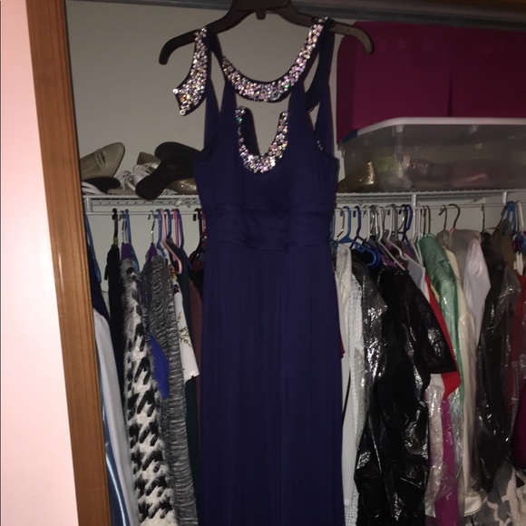 Blue prom dress - Picture 1 of 1